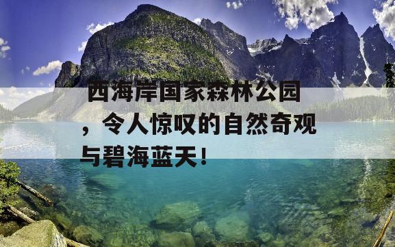  西海岸国家森林公园，令人惊叹的自然奇观与碧海蓝天！